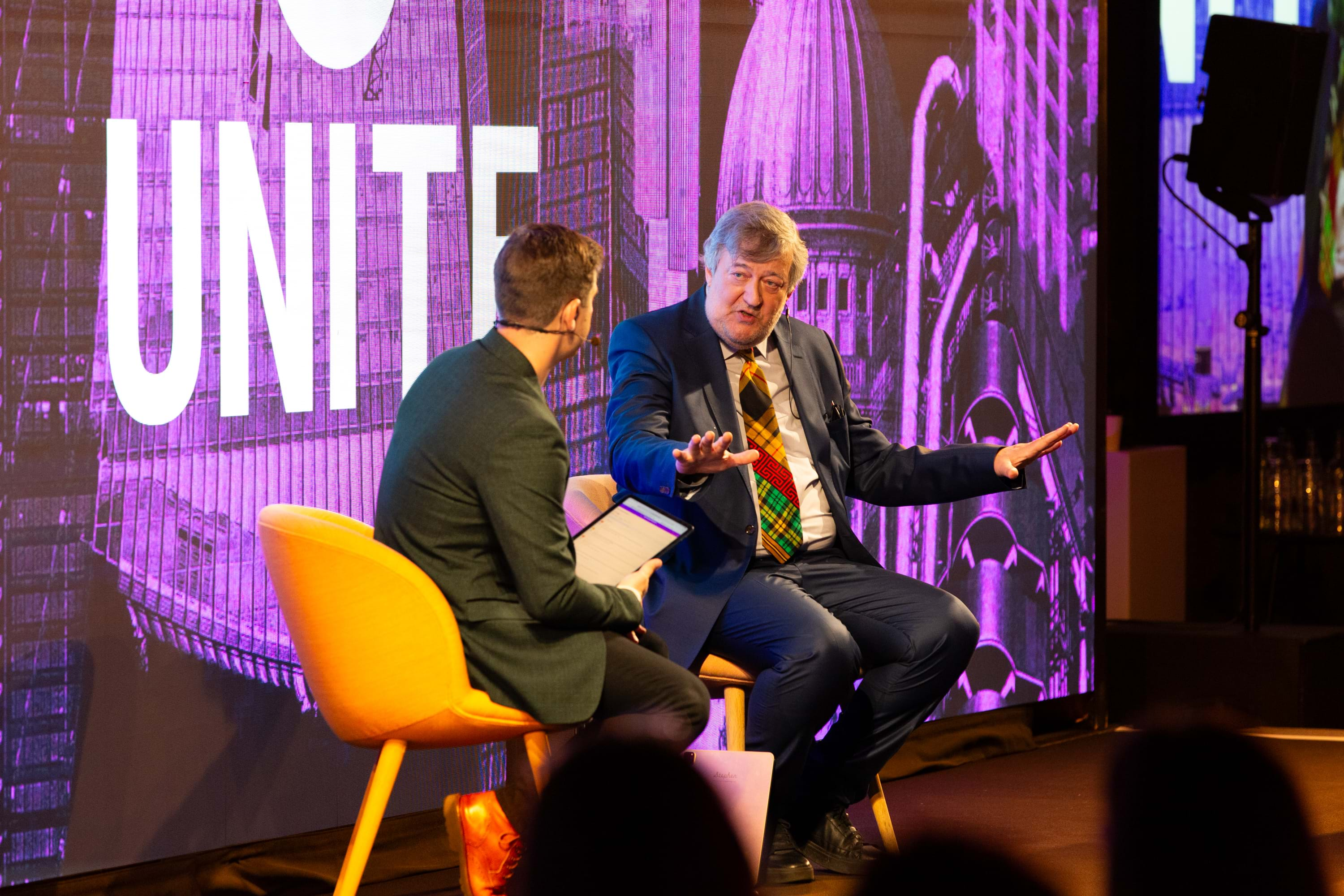 Unite 23 - Fry's future of work with Stephen Fry