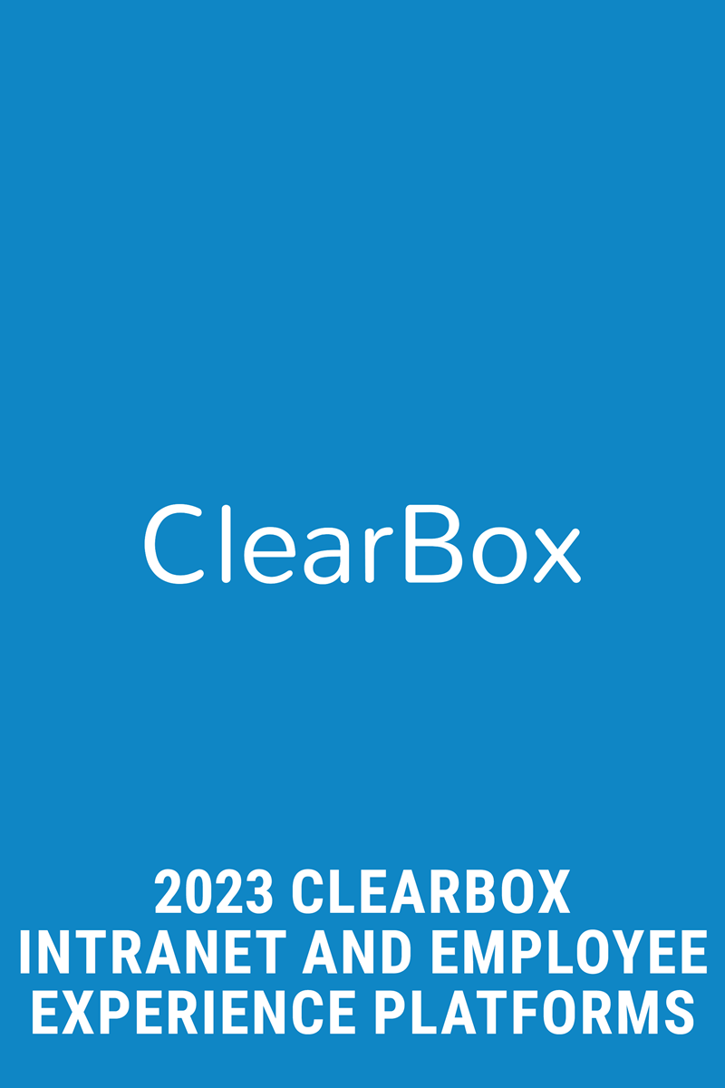 Unily Leads The Way In Clearbox Report