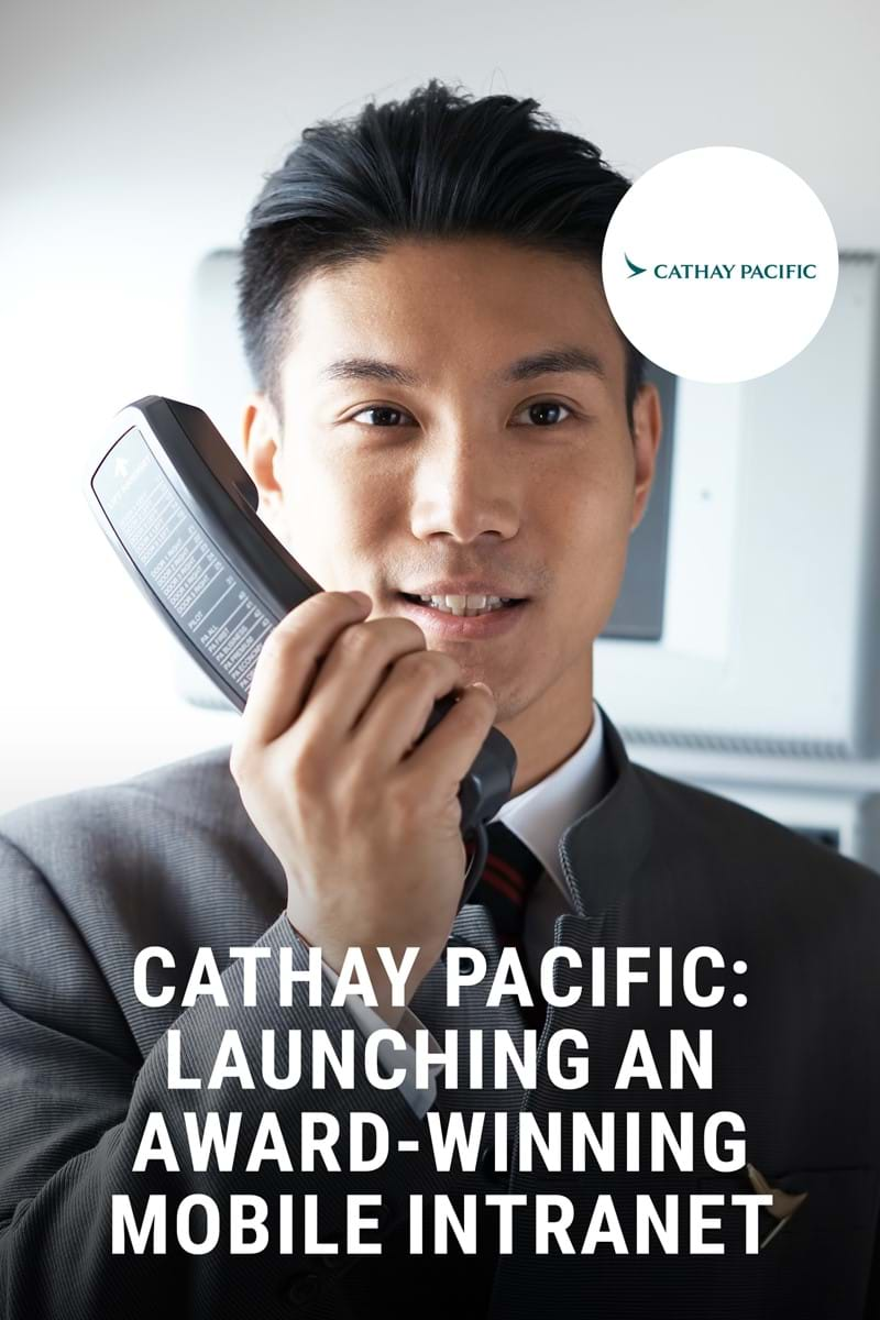 How Cathay Pacific Creates A Hybrid Workforce Of The Future